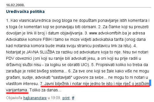 Hajka
    na notare i nebuloze iz pera jedne vrlo anonimne notarice