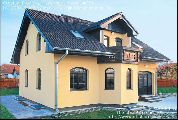 Hrvatske nekretnine i investicije u hrvatske nekretnine sa preduzećem Mediterranean Constructions Inc. u saradnji sa Thetabiz poslovnim uslugama daju visoke profiti iz investicija.