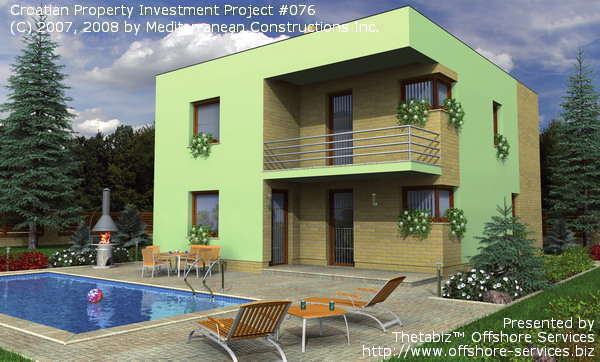 Hrvatske nekretnine i investicije u hrvatske nekretnine sa preduzećem Mediterranean Constructions Inc. u saradnji sa Thetabiz poslovnim uslugama daju visoke profiti iz investicija.