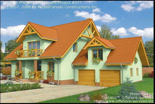 Hrvatske nekretnine i investicije u hrvatske nekretnine sa preduzećem Mediterranean Constructions Inc. u saradnji sa Thetabiz poslovnim uslugama daju visoke profiti iz investicija.