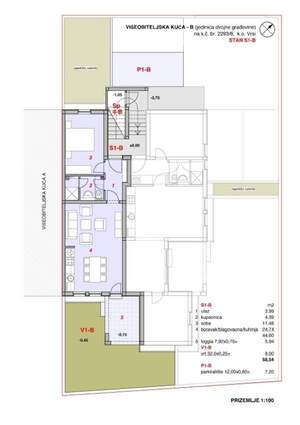 Apartman S1-B sa 50.54 m² prostora, SKU: S1-Bs